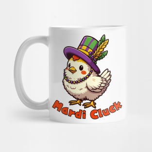 Mardi Gras Chicken Mug